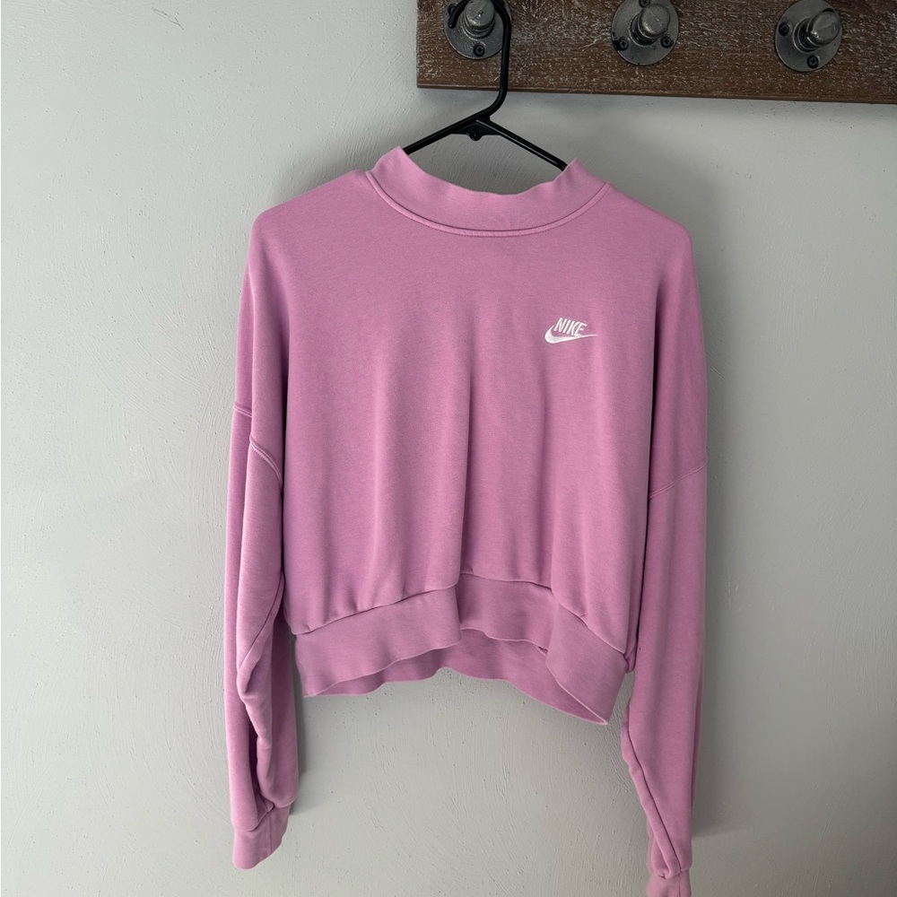 Nike mock neck sweatshirt
